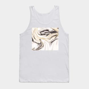 Pastel marble - white taupe Tank Top